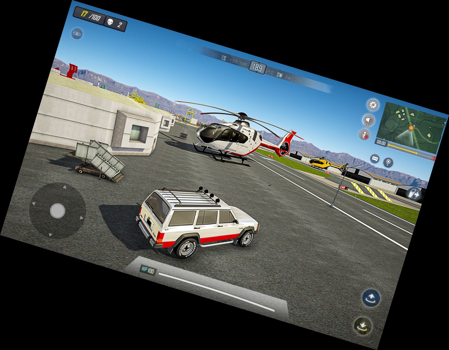 Битва Вертолета Gunship - Игра