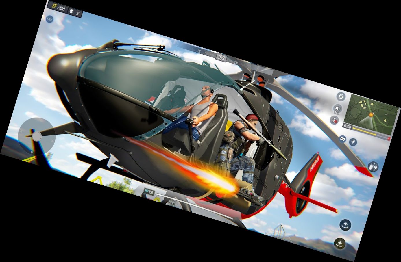 Битва Вертолета Gunship - Игра