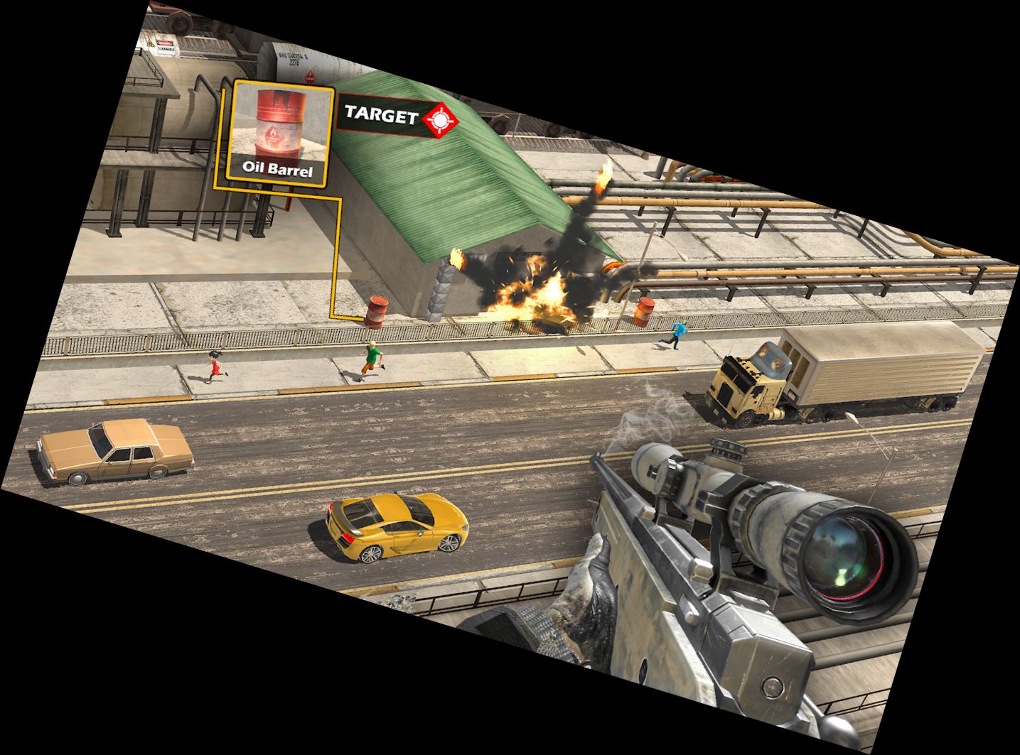 Scharfschützen-Missionen: Ballers