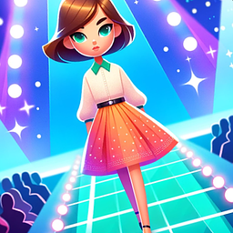 Podium Walk: Mode Make-up