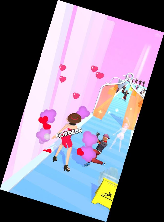 Podium Walk: Mode Make-up