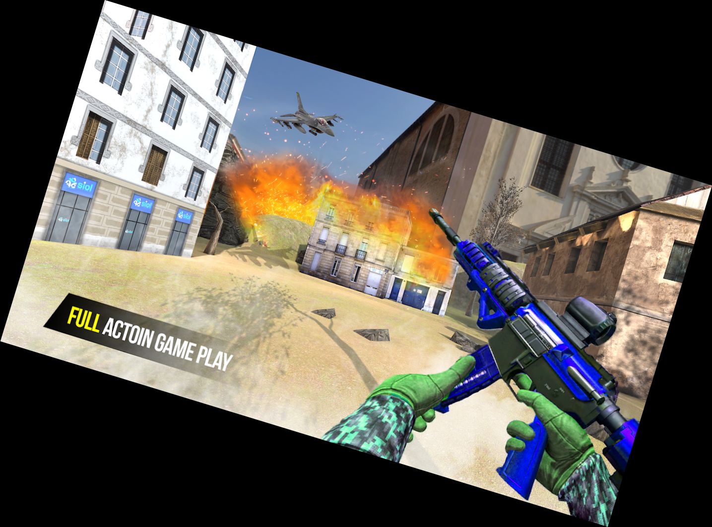 Kommando-Schütze-Schießspiel