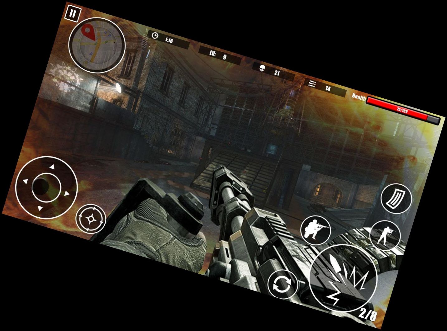 Kriegsspiele Offline: Ego-Shooter