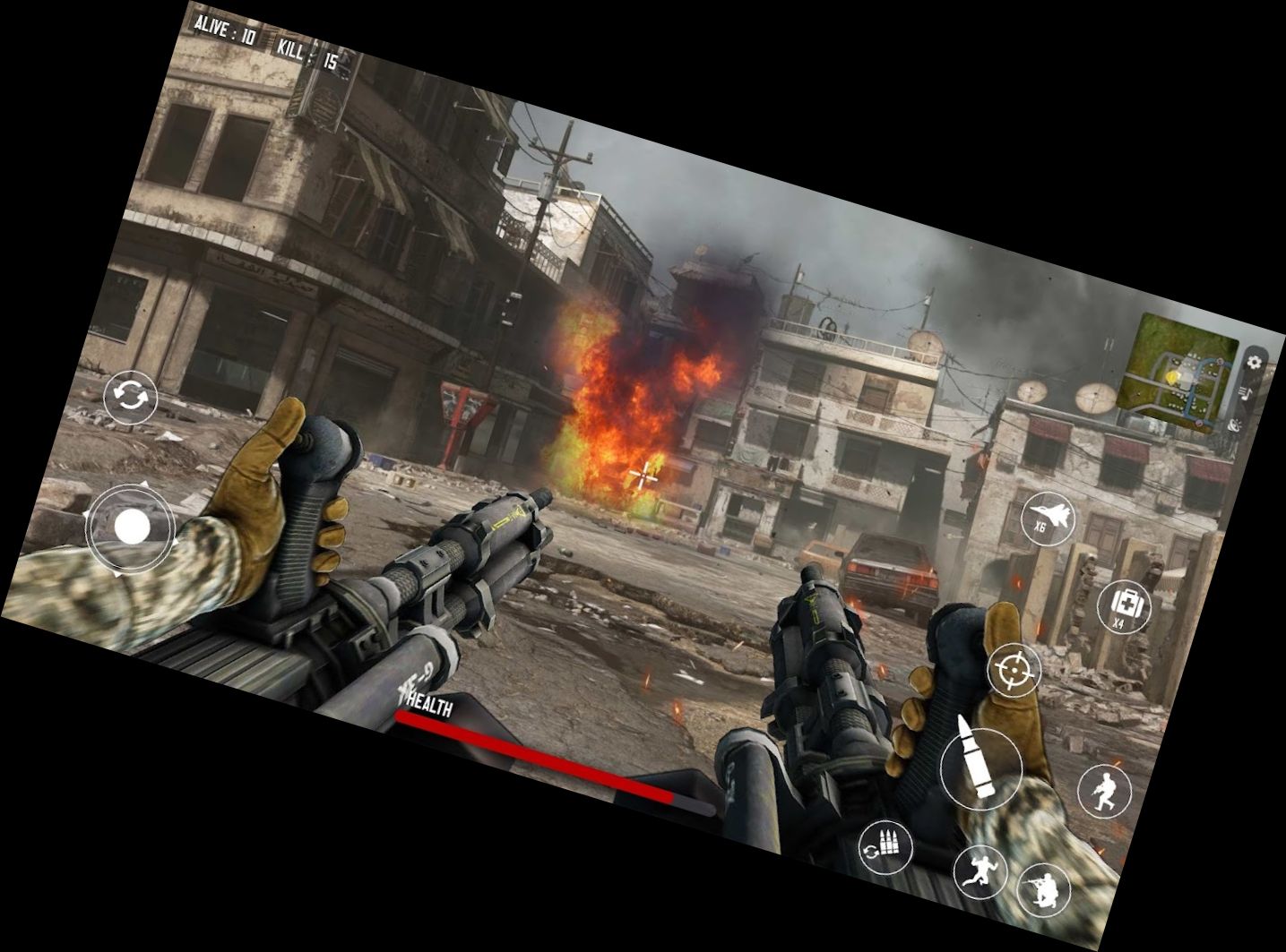 Juegos de Guerra Offline: Disparos en Prim