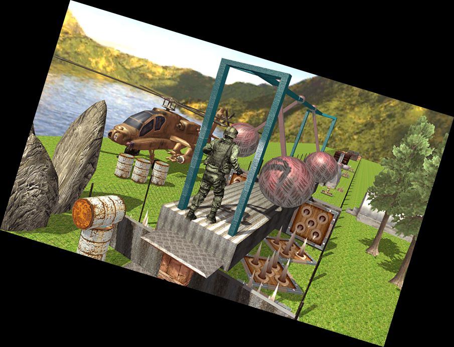 US-Armee-Ausbildungslager-Kom