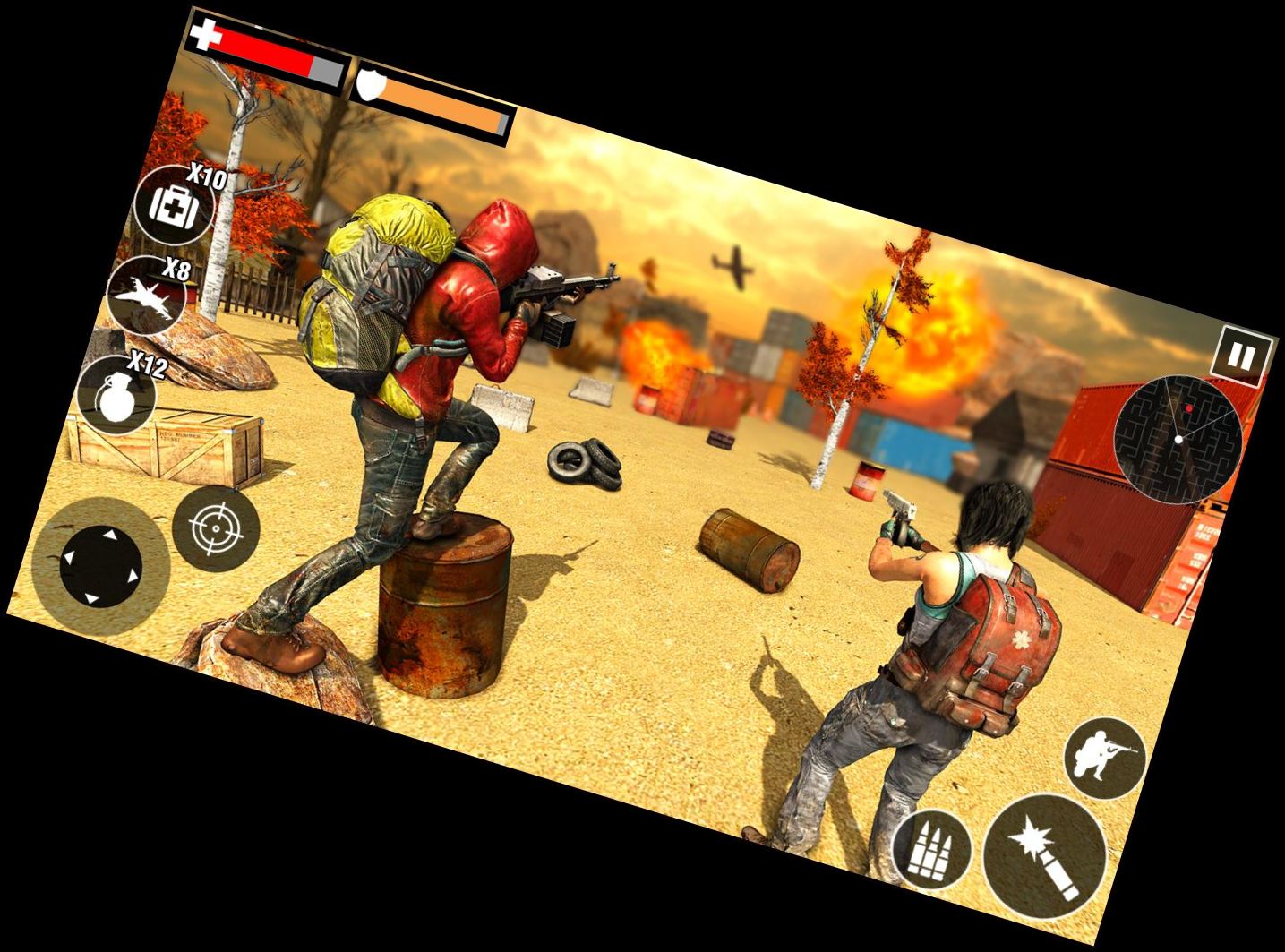 Пожежна Бригада Виживання Стрільба