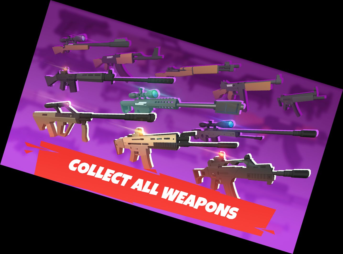 Боевой Пистолет 3D - Ш