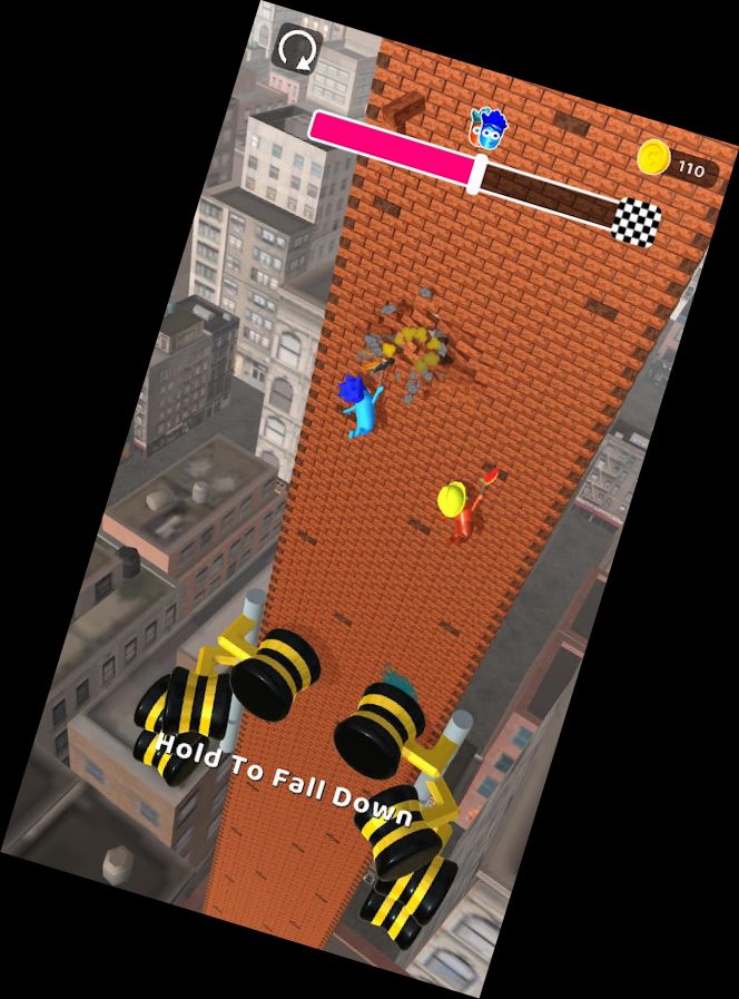 Падающий кирпич