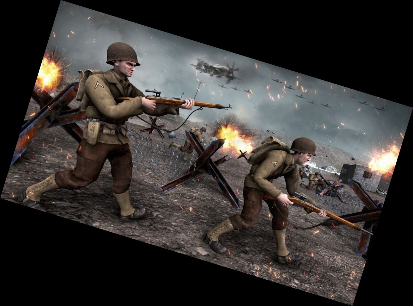 D-Day Weltkrieg 2 Schlachtspiel