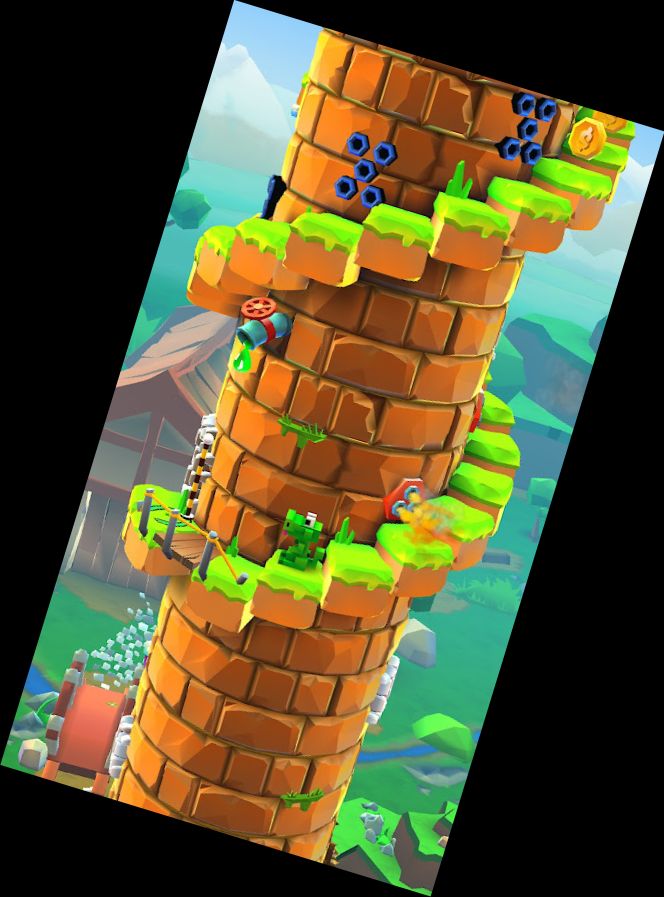 Blocky Castle: Turm-Kletterei