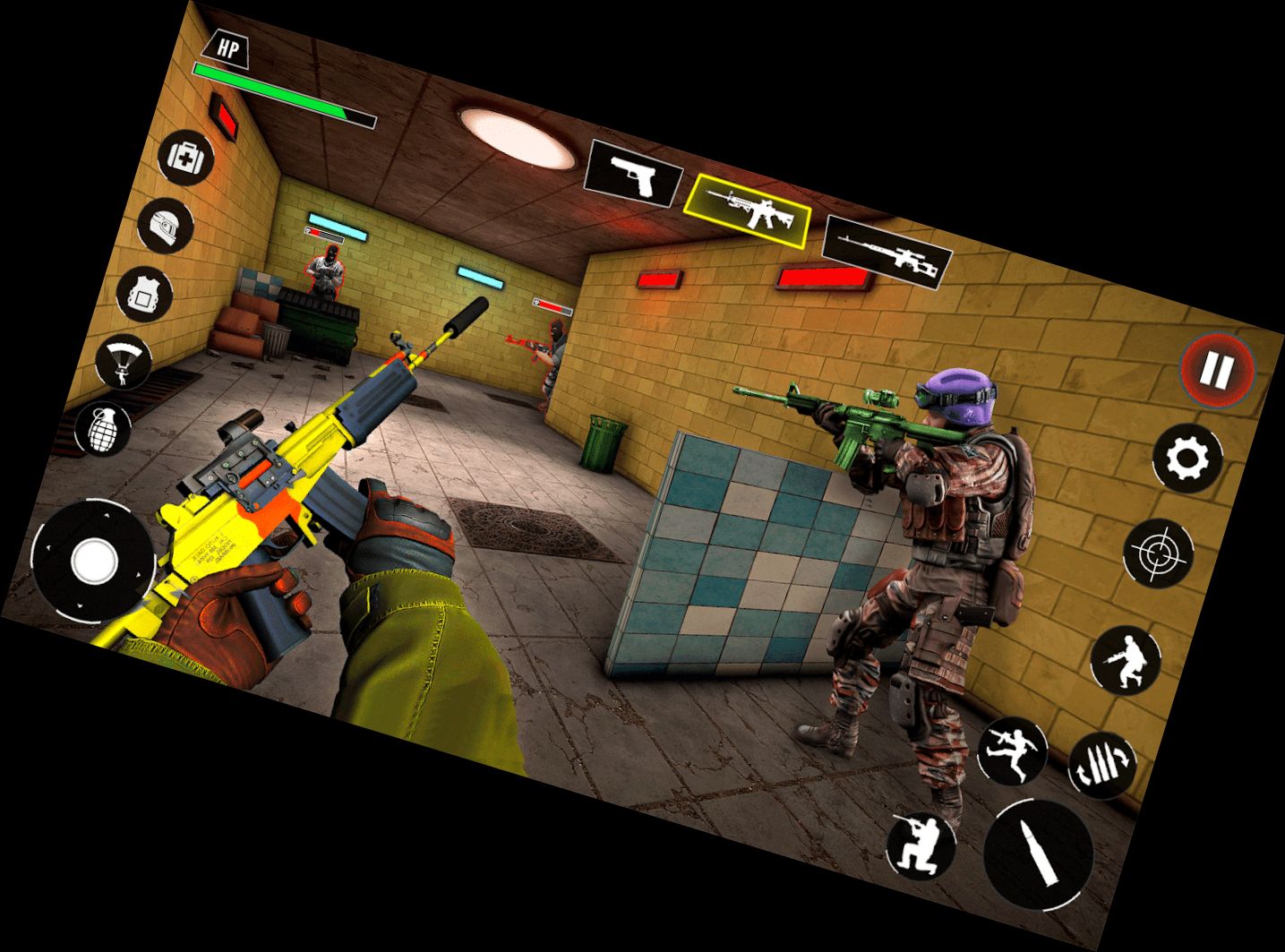 Удар операции Стрельба из п