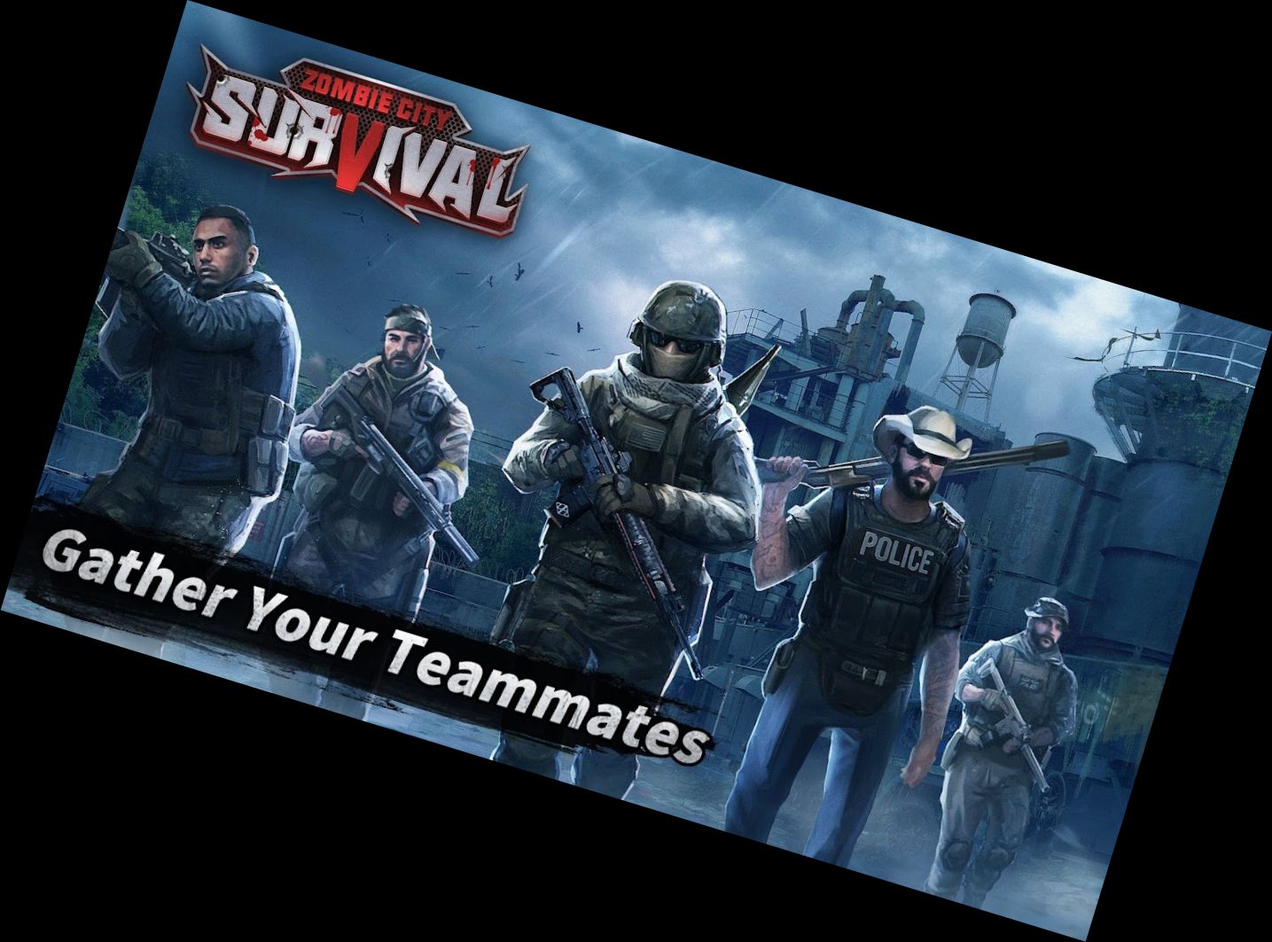 Zombie Stadt : Shooter Spiel