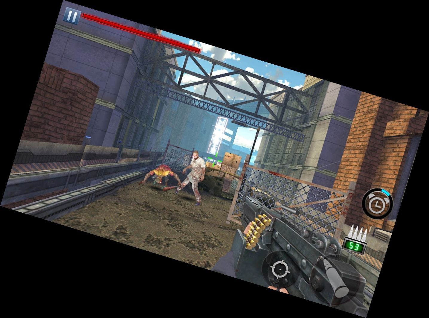 Zombie Stadt : Shooter Spiel