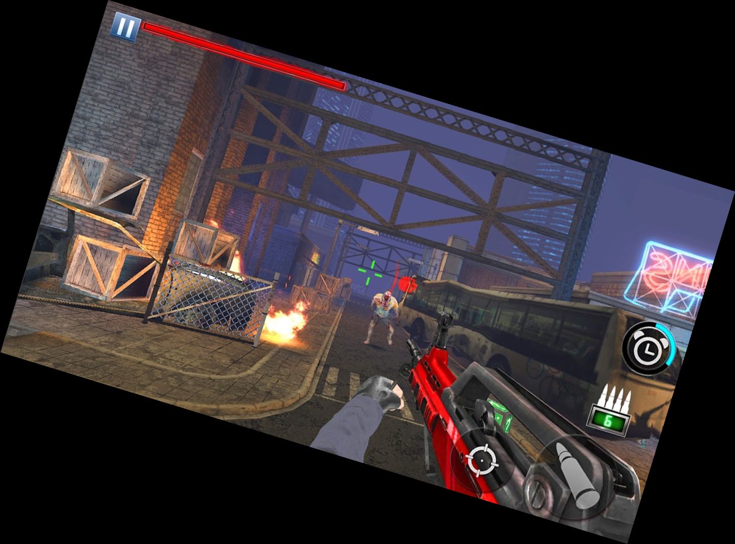 Zombie Stadt : Shooter Spiel