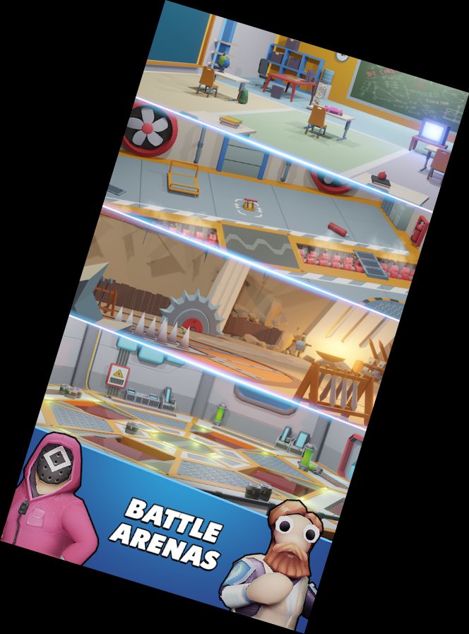 Rudel-Schlacht-Party: Tiere