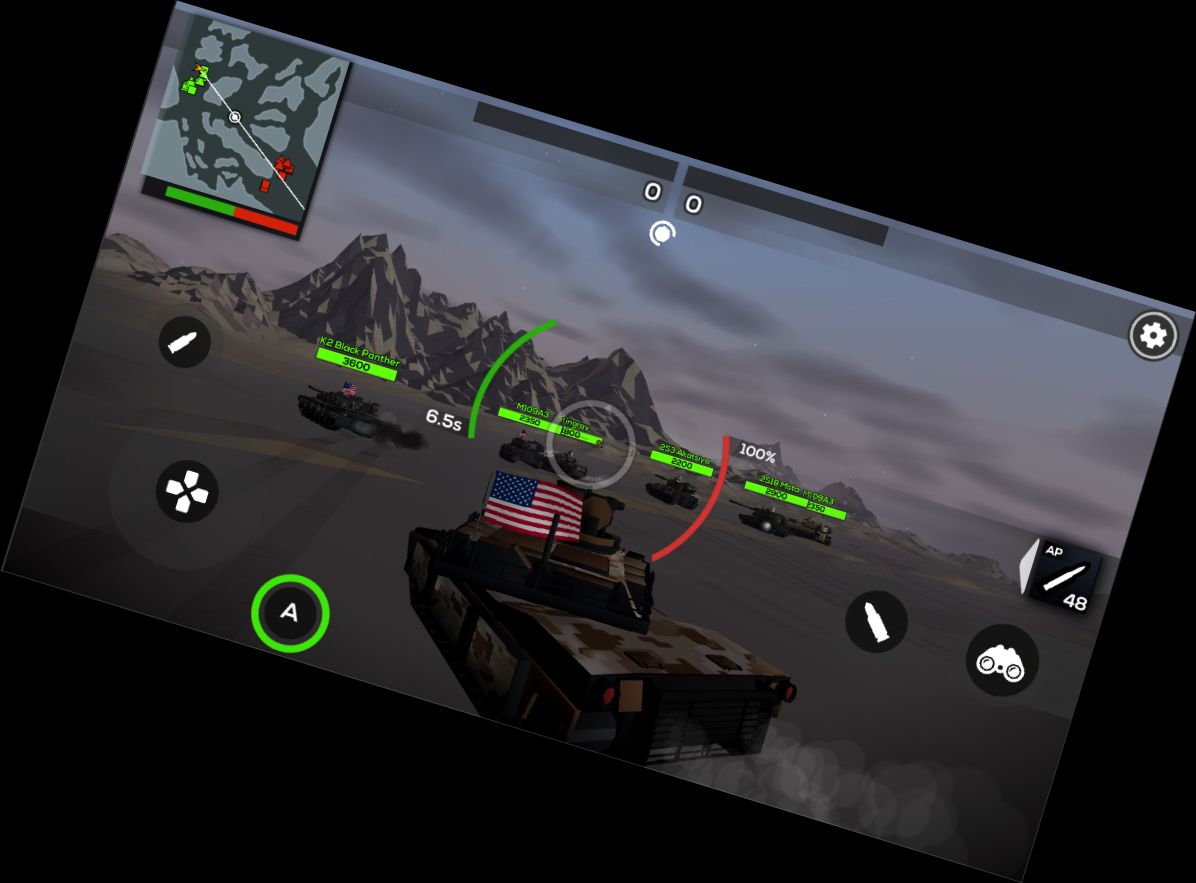 Poly Tank 2 : Kriegsspiele mit Schl