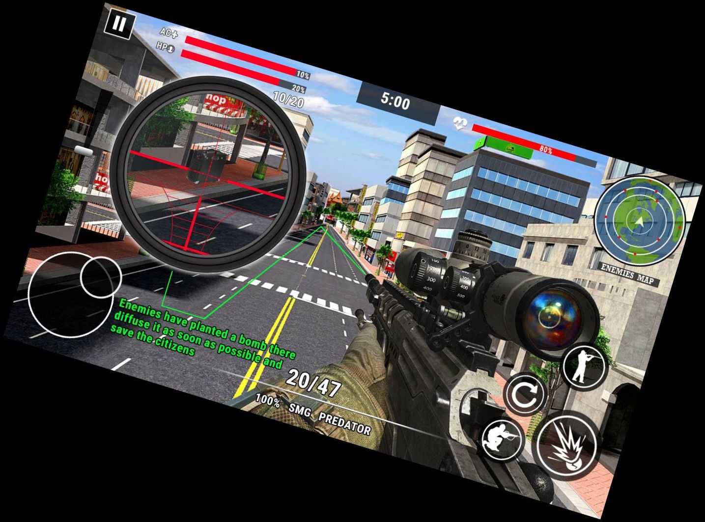 Scharfschütze Agent - Präzise