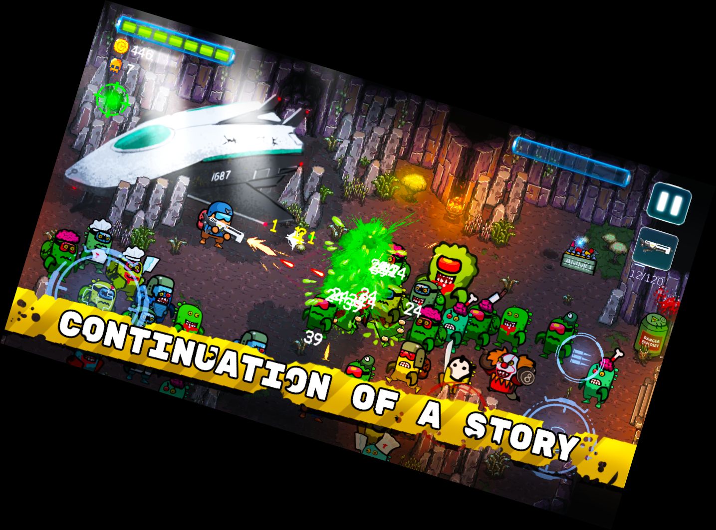 Зомбі-Шутер у Косм