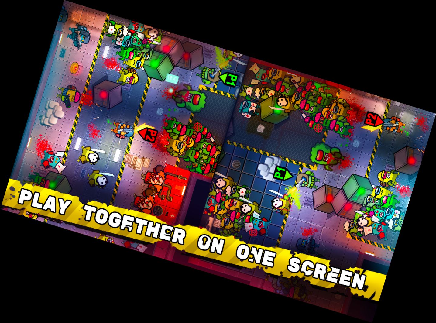 Weltraum-Zombie-Schießspiel: Überle