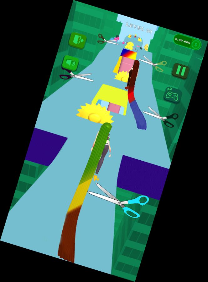 Гра Волосся: Біжи та