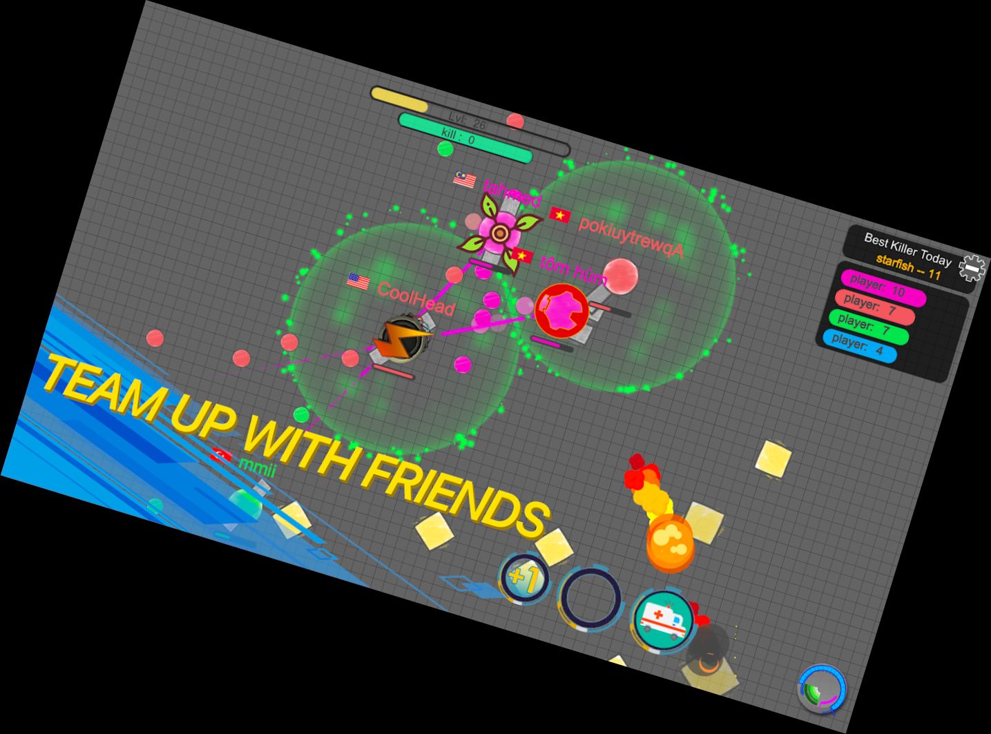 Игры Танк.io - пиупи