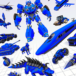 Tier-Krokodil-Roboter-Spiele