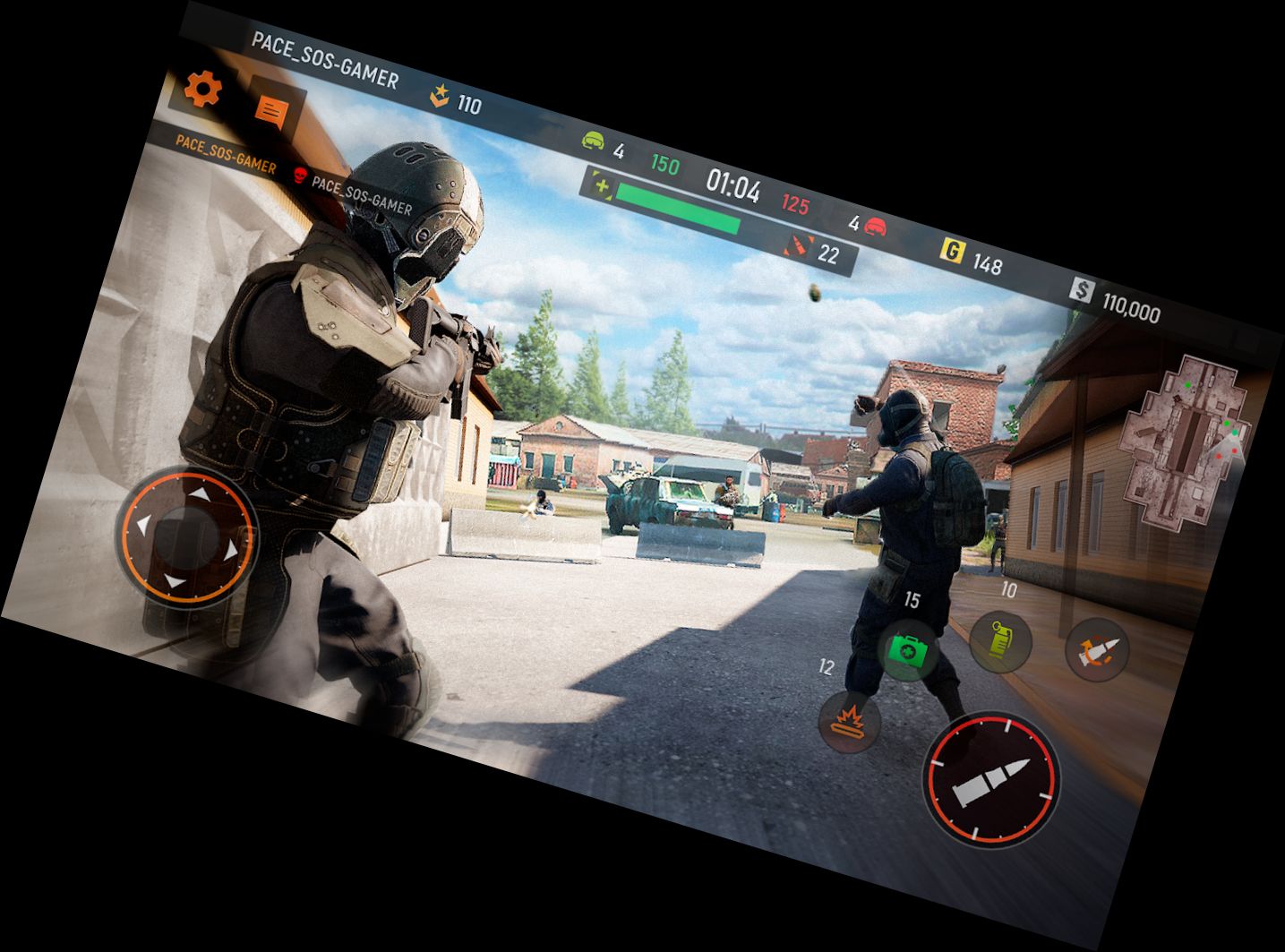 Strecker Zone: Waffenspiele FPS