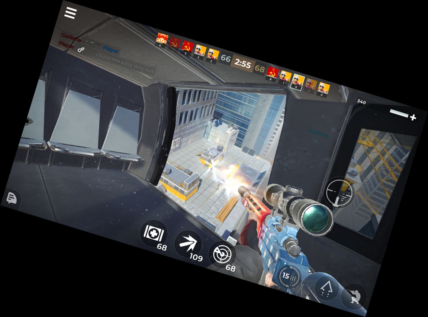 Режим AWP: Онлайн Снай