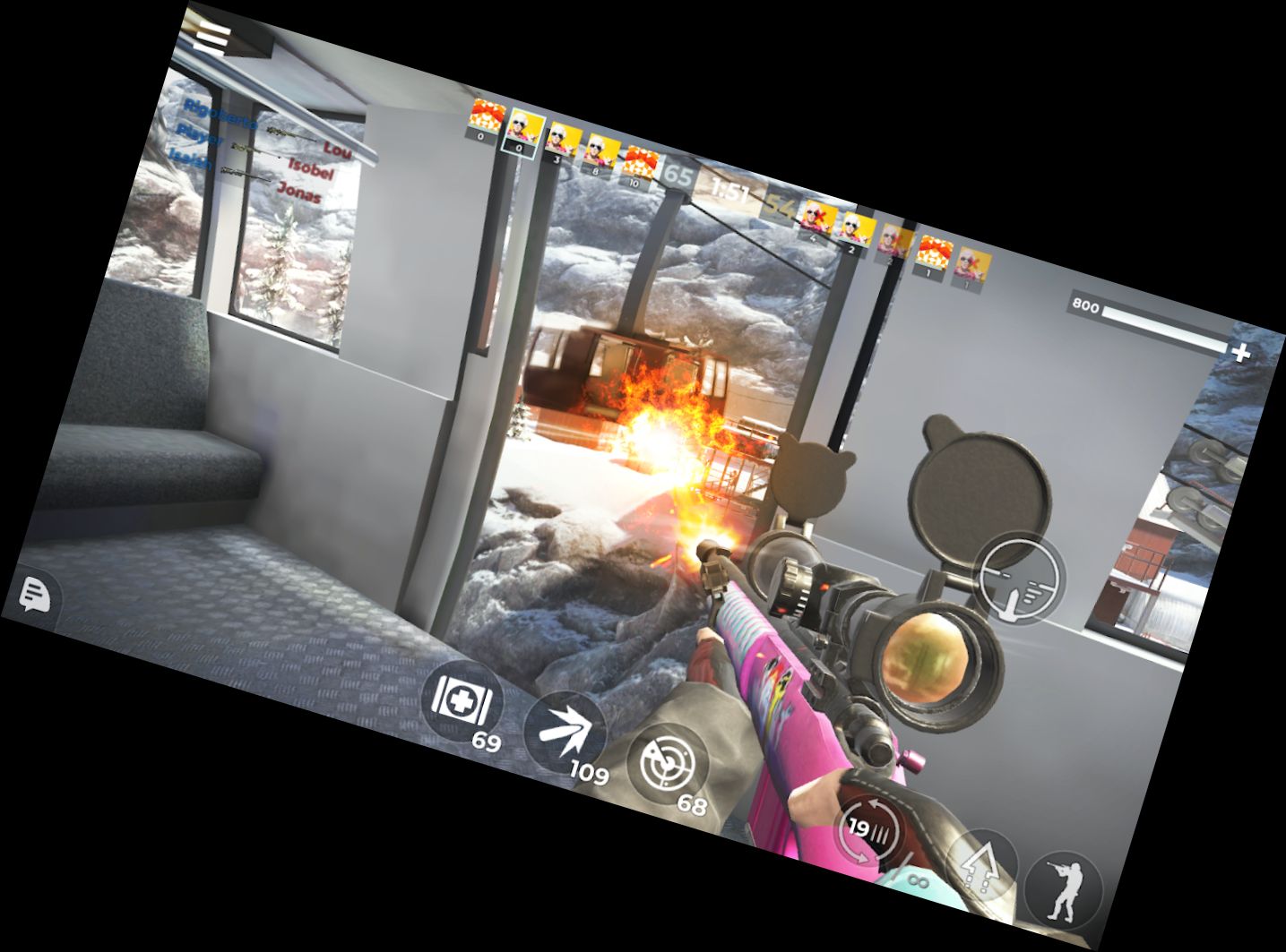 Modo AWP: Acción de francotirador