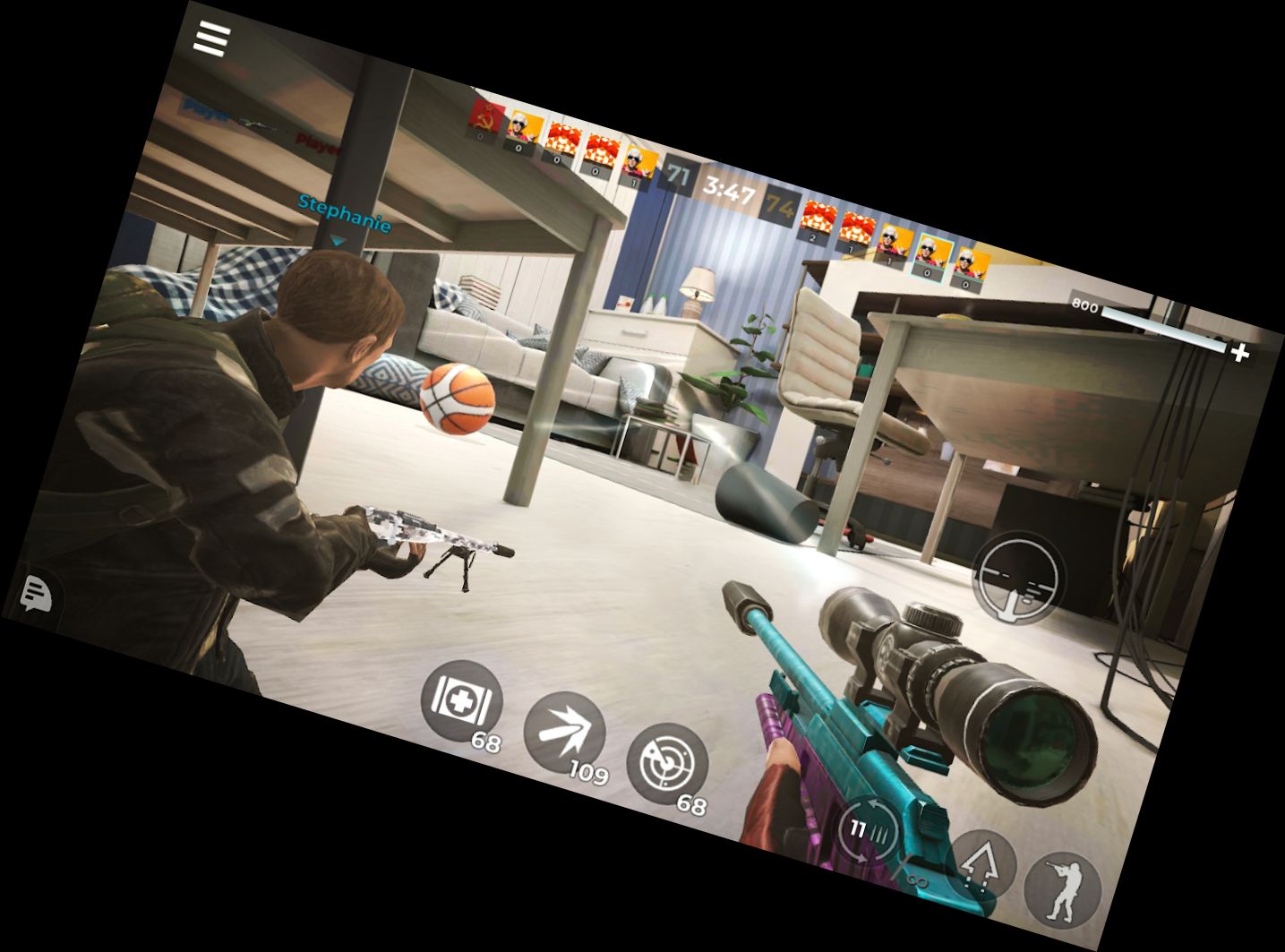 Modo AWP: Acción de francotirador