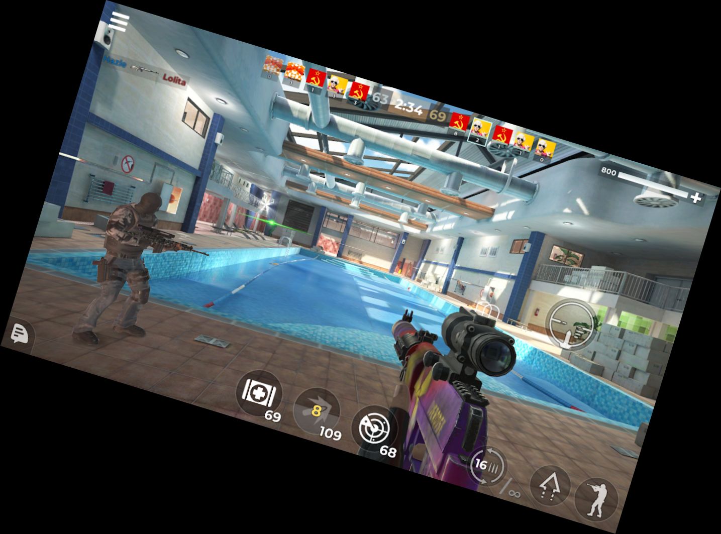 AWP-Modus: Online-Scharfschüt