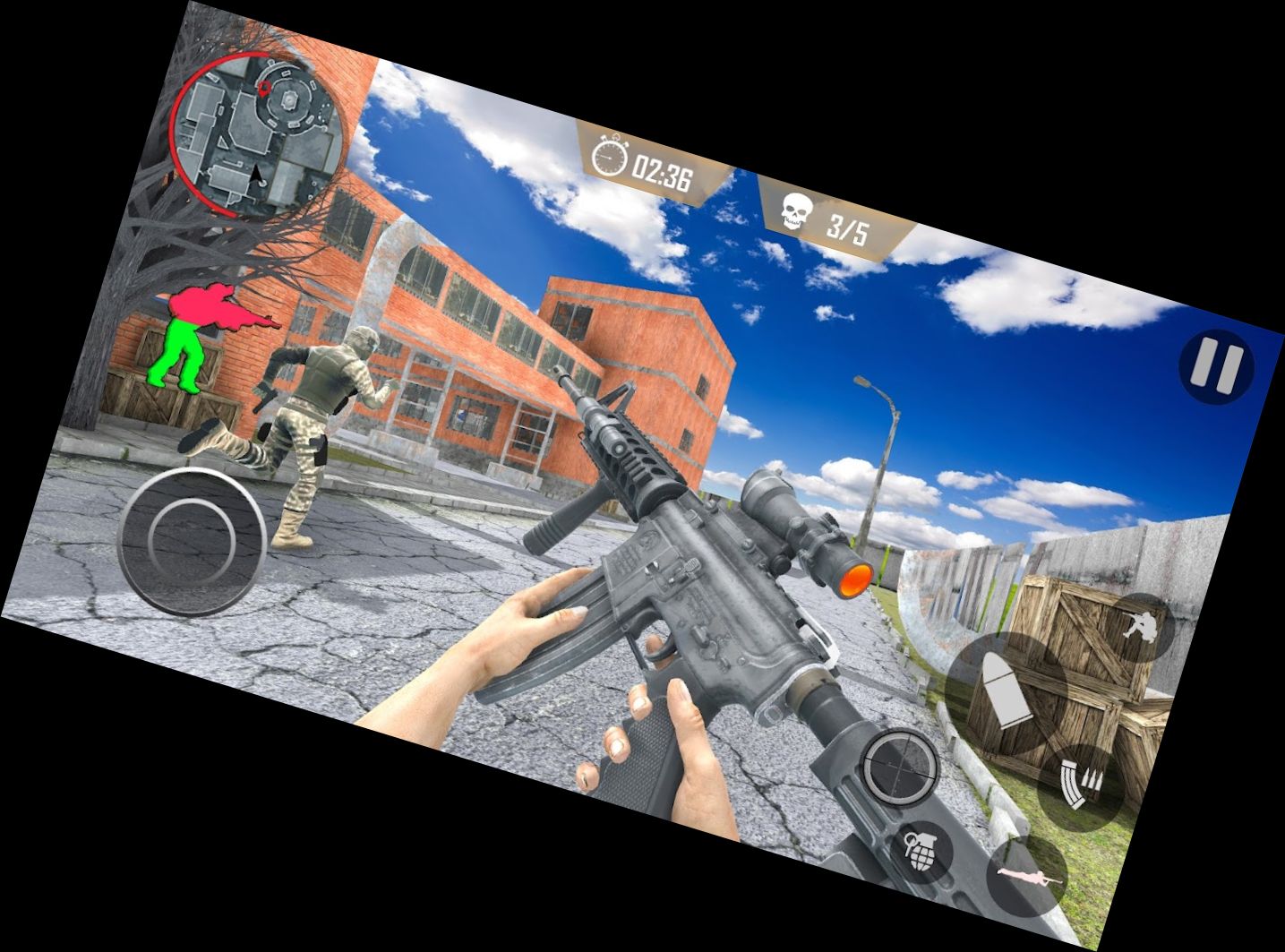 Commando Strike: First Person Shooter Game