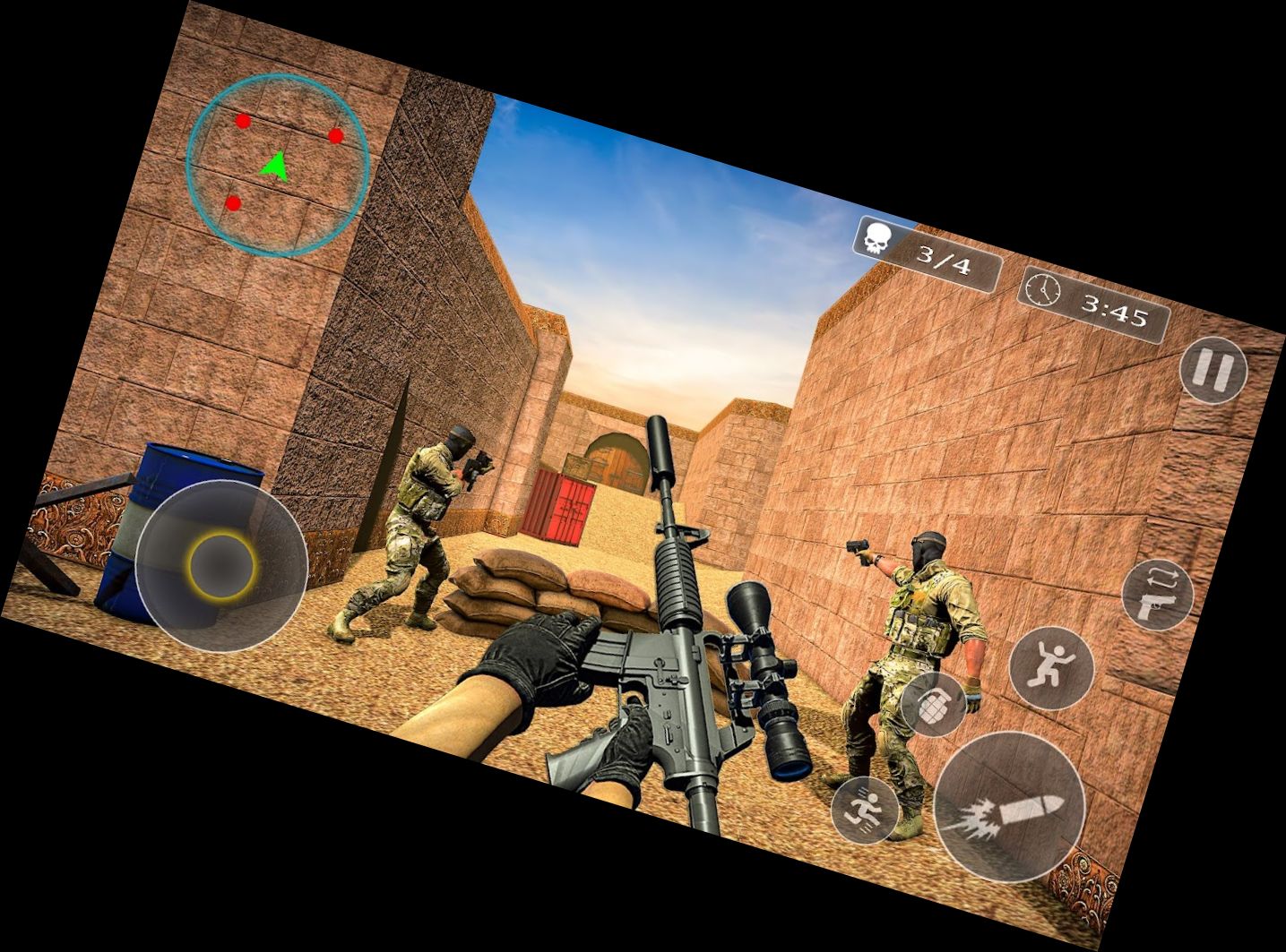 Commando Strike: First Person Shooter Game