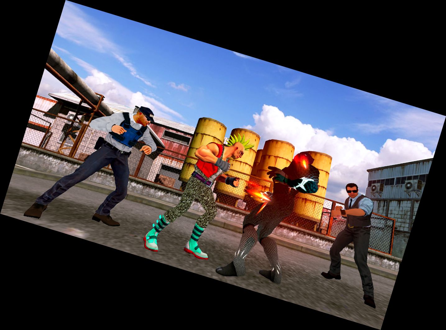 Робот-герой против злодейских