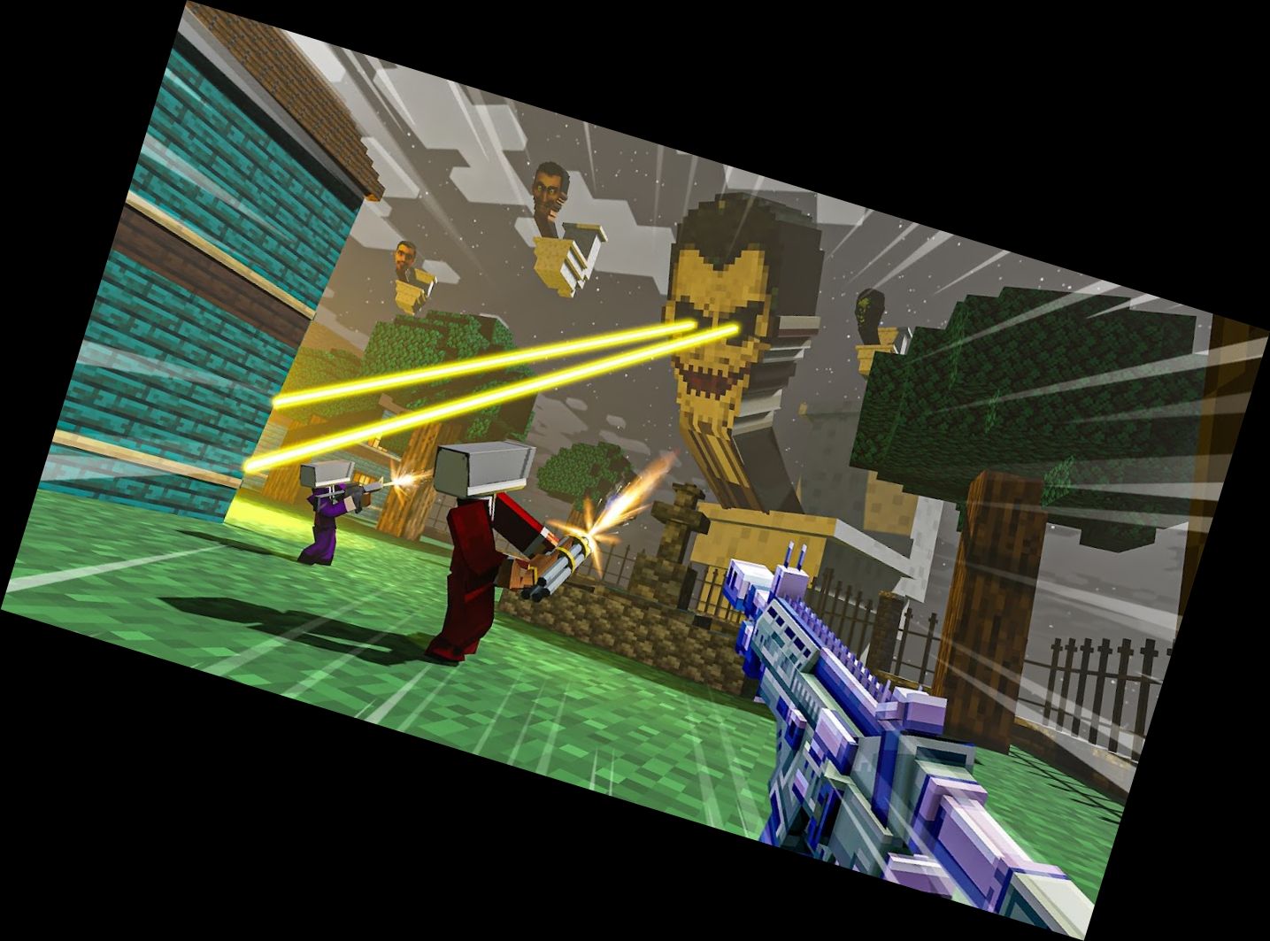 Craft Gunman FPS Combat