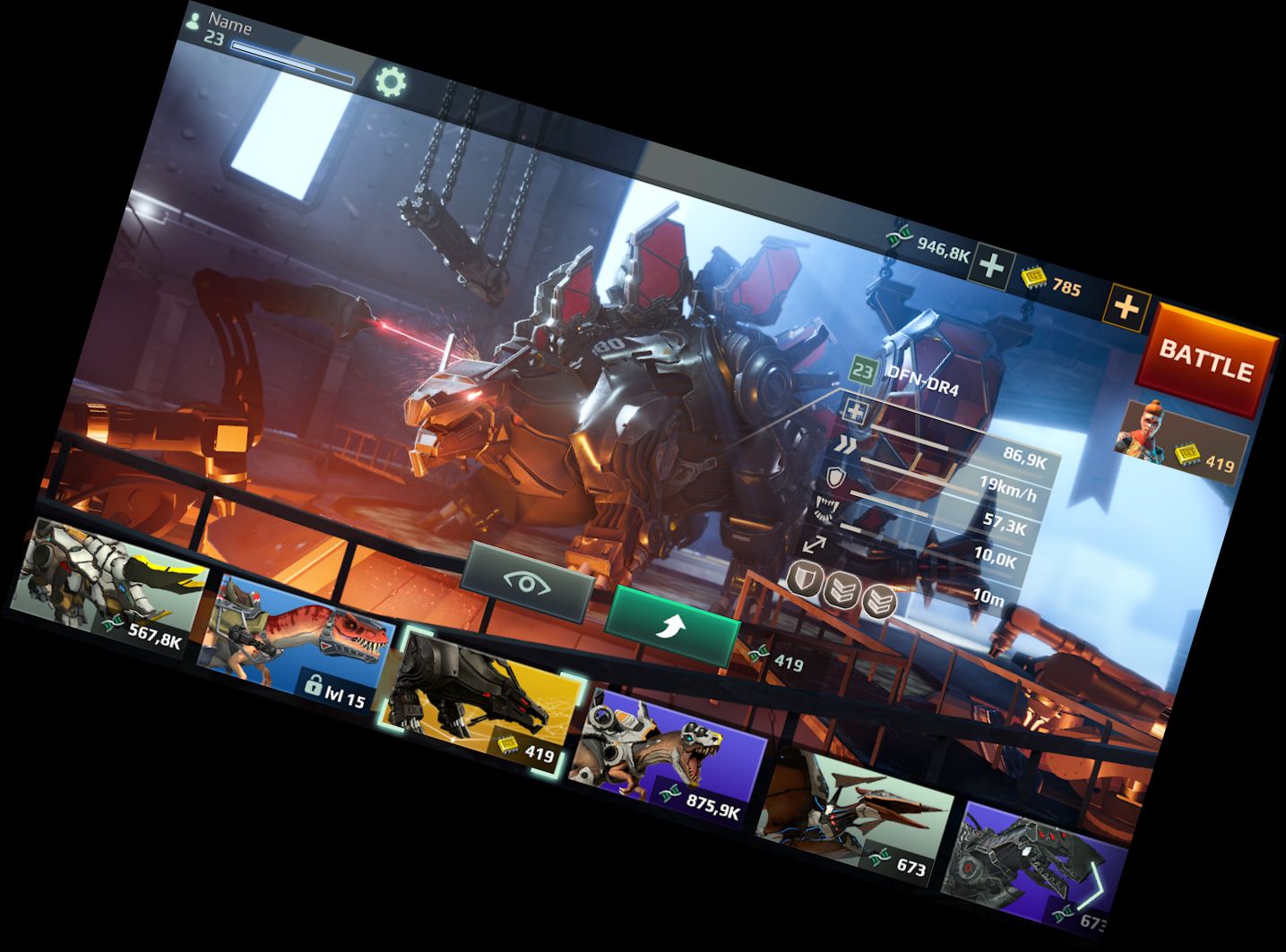 Saurier Monster Welt