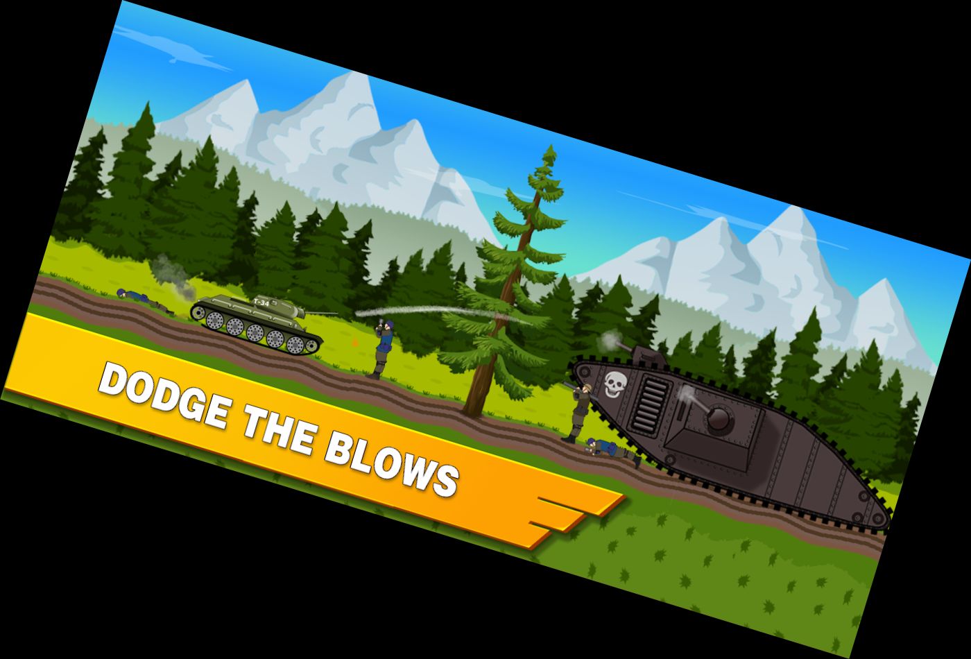 Танк Бойова Війна 2д: