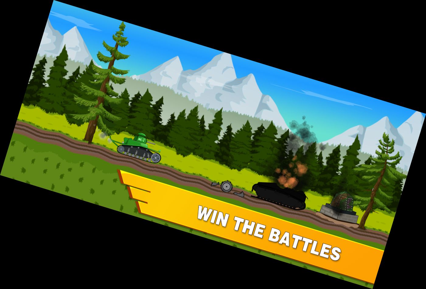 Танк Бойова Війна 2д: