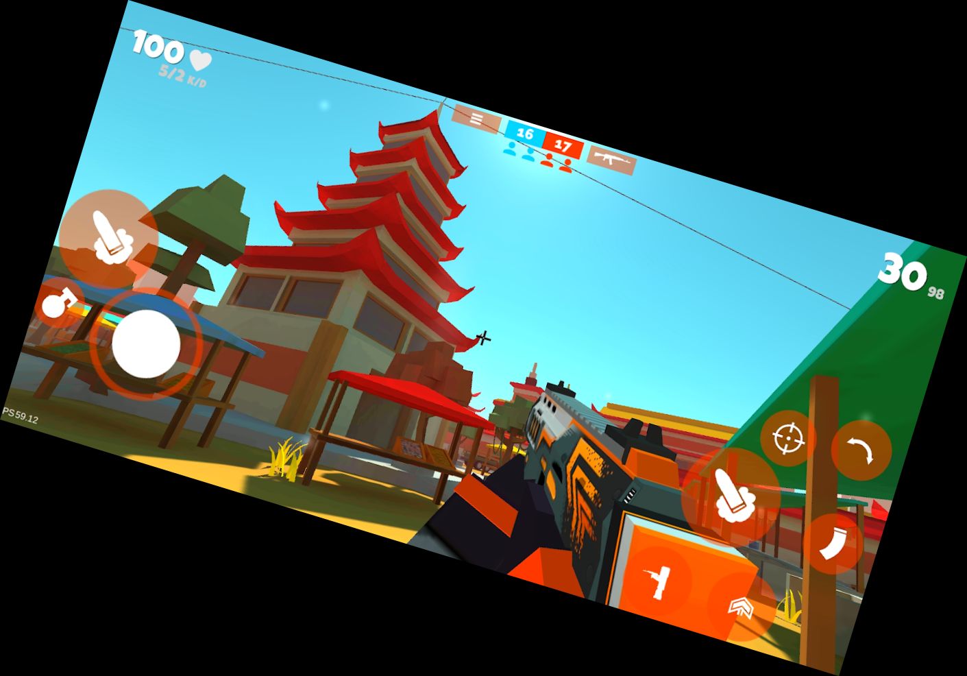 Fan von Waffen: Ego-Shooter Pixel Shooter