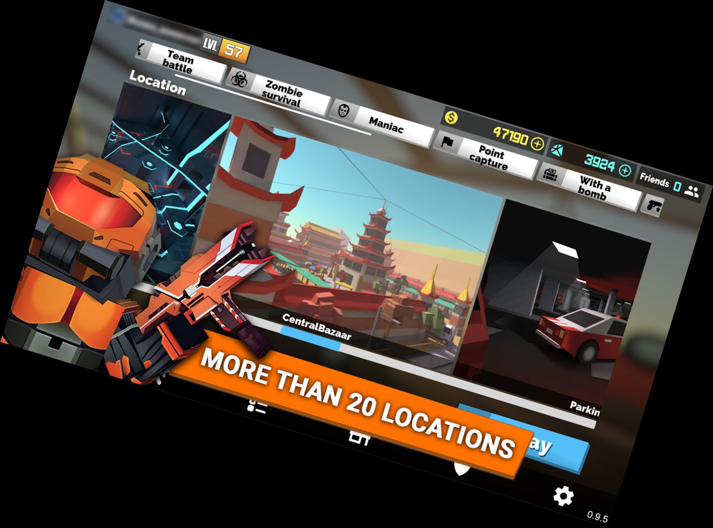 Fan von Waffen: Ego-Shooter Pixel Shooter