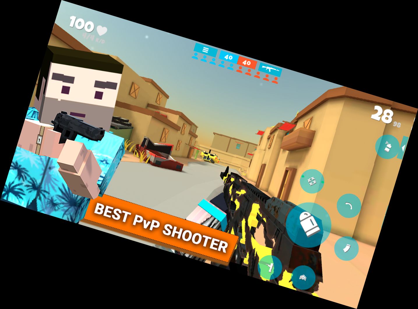 Fan von Waffen: Ego-Shooter Pixel Shooter