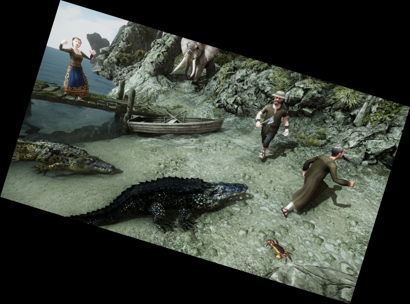 Ultimativer Krokodilsimulator