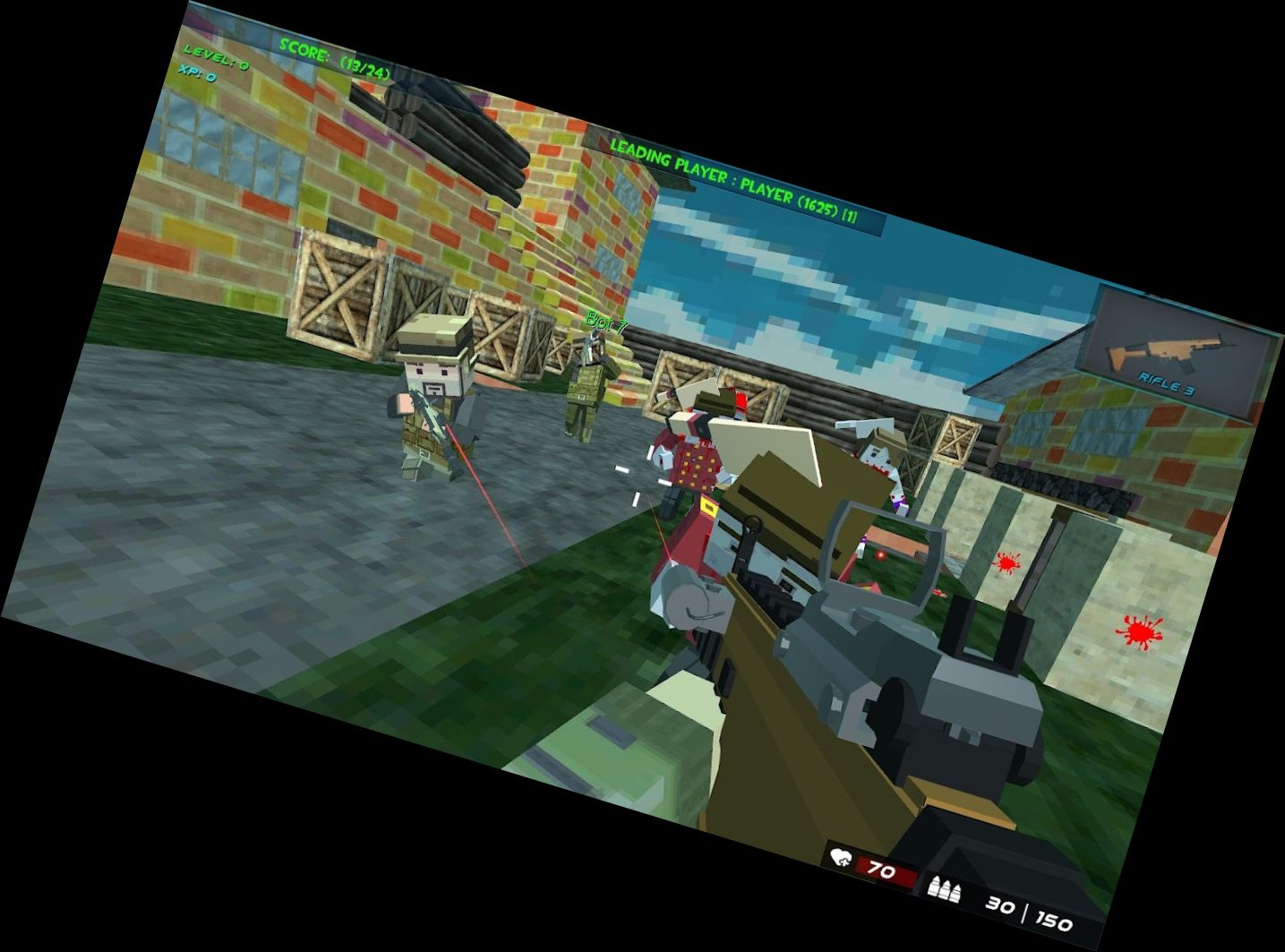 Verrückte Pixel-Apokalypse