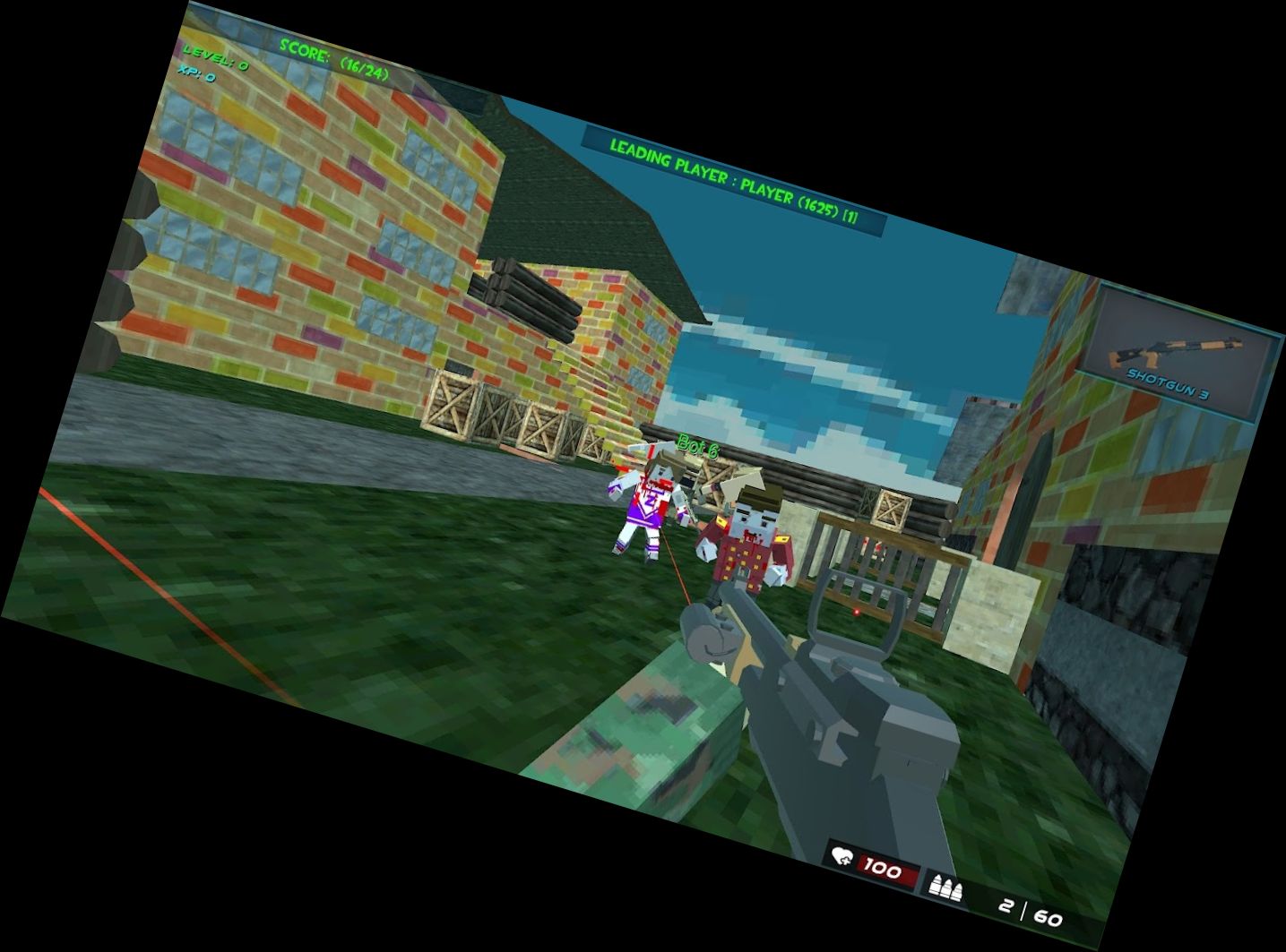 Verrückte Pixel-Apokalypse