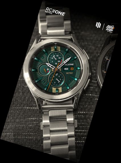 S4U RC ONE - Ретро годинник екран