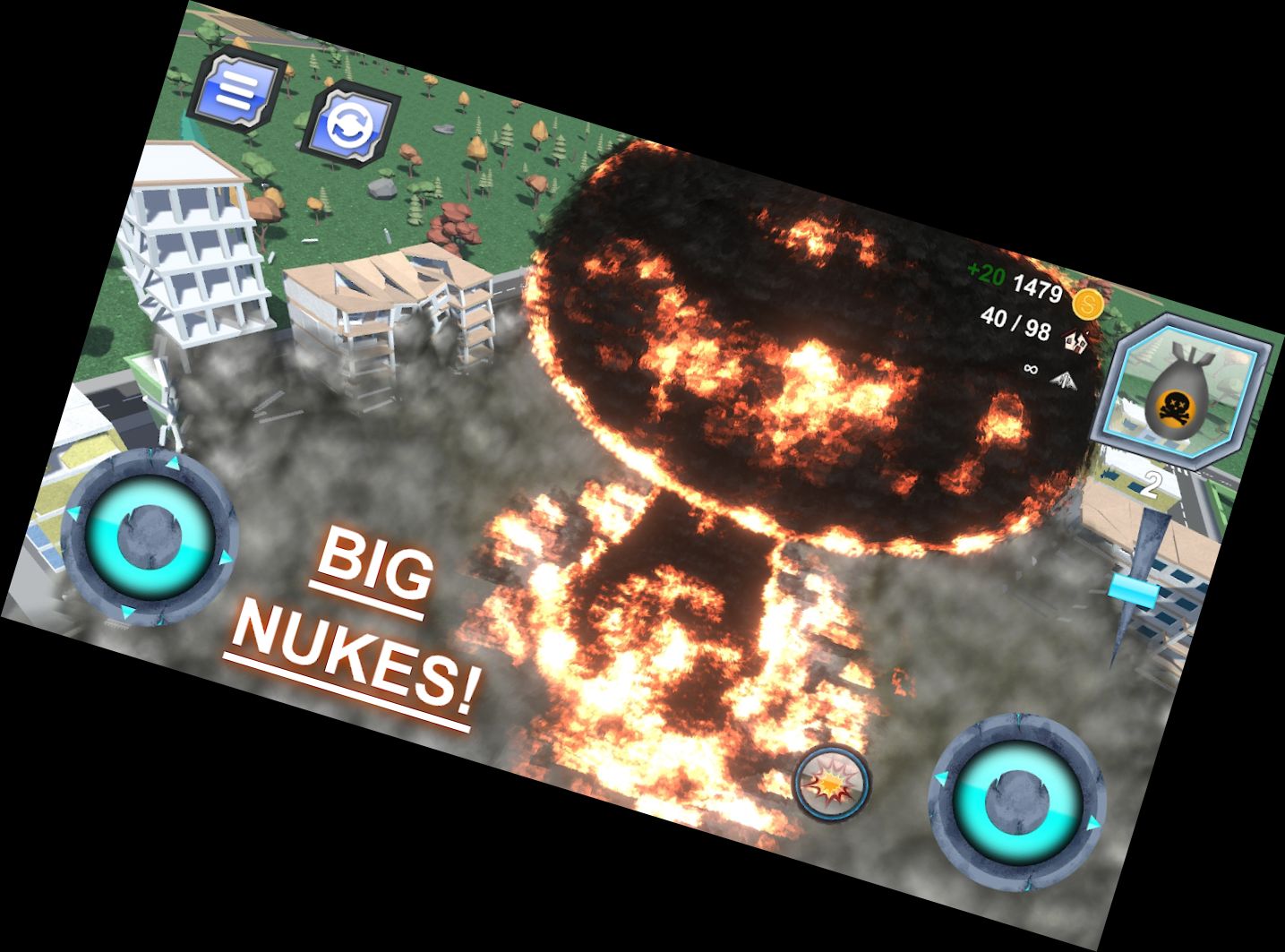 Destrucción Total de la Ciudad: Guerra Nuclear