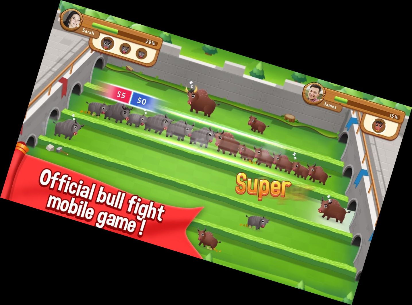 Lucha de Toros: Juego de Batalla en