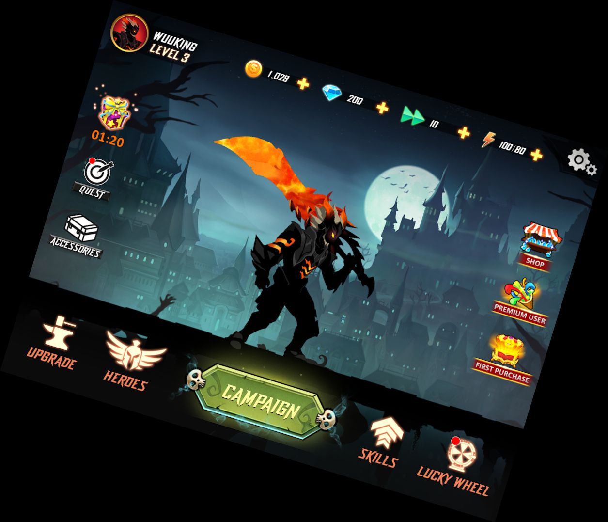 Stickman-Krieger-Kampfspiel