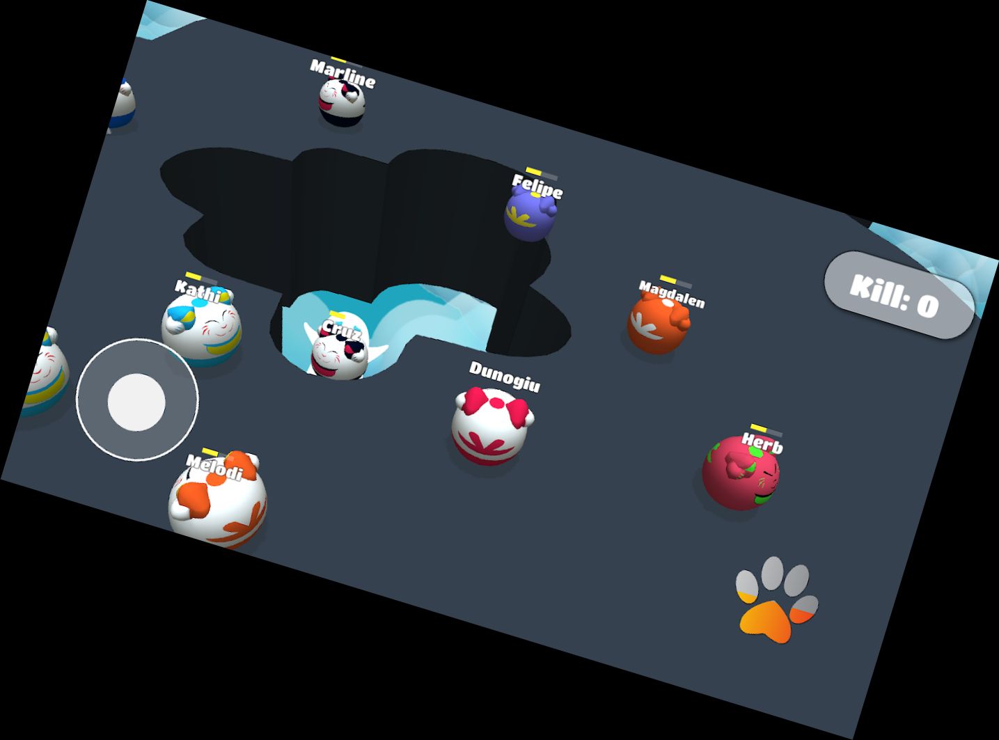 Meow.io - Peleador de