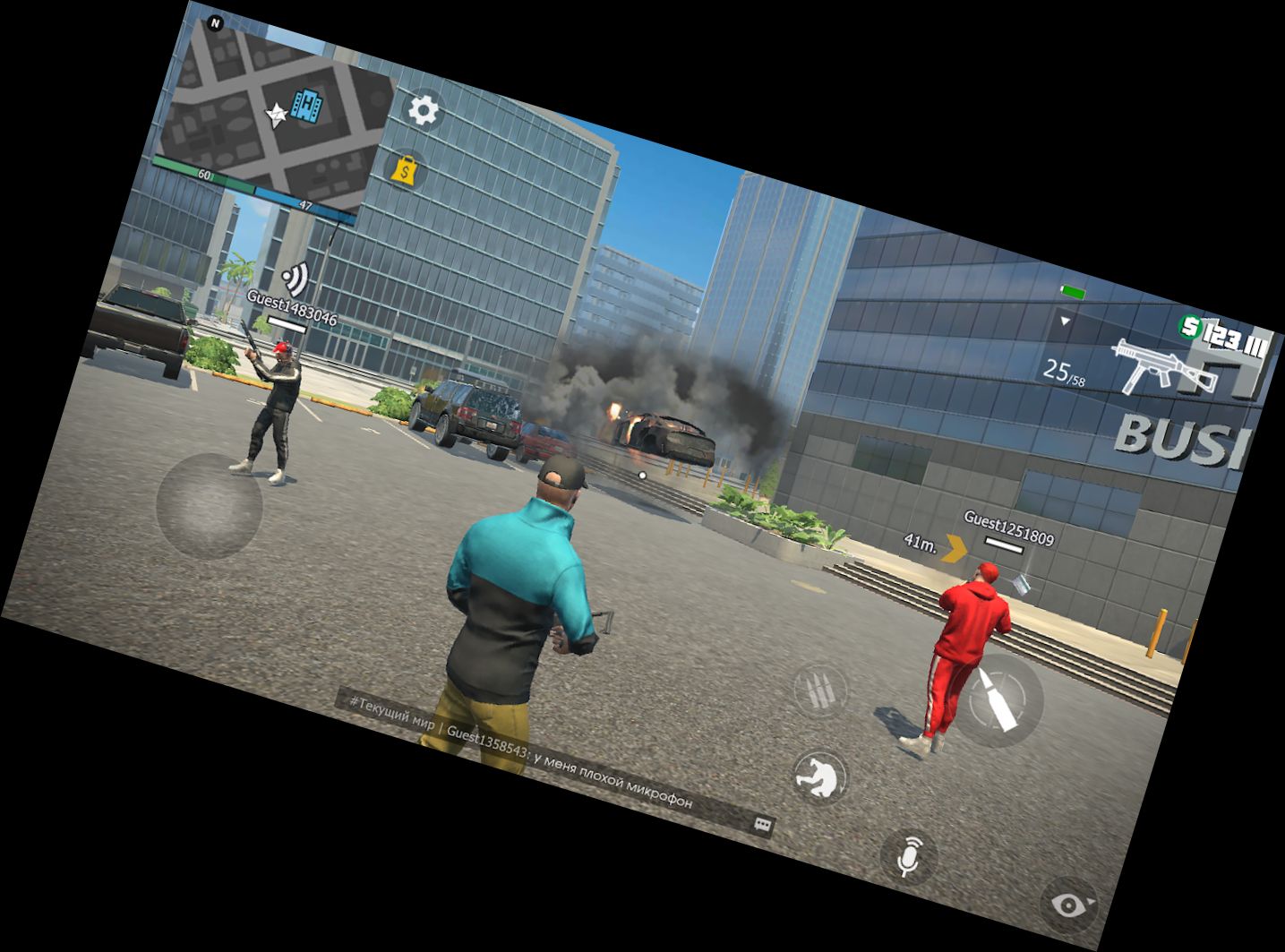 Grand Crime Online: Spielwelt